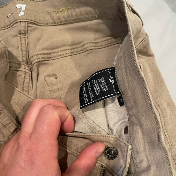 Seven for Mankind Jeans (khaki color) - Picture 2 of 3
